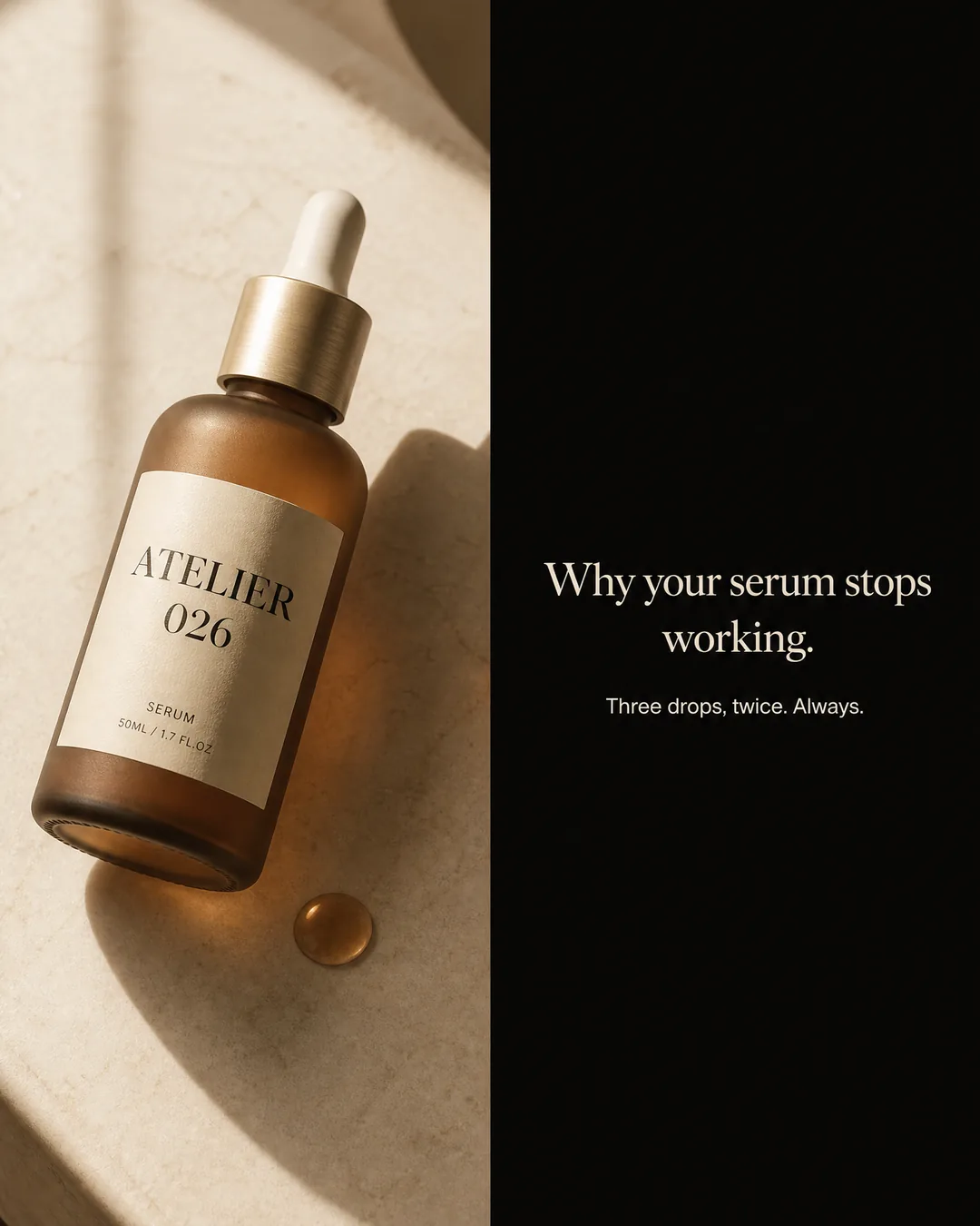 ATELIER 026 hook ad — pattern interrupt